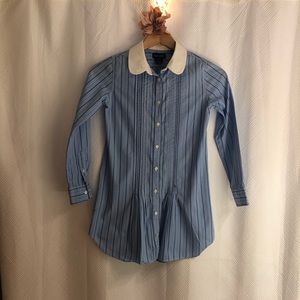 Ralph Lauren girls shirt dress size 10